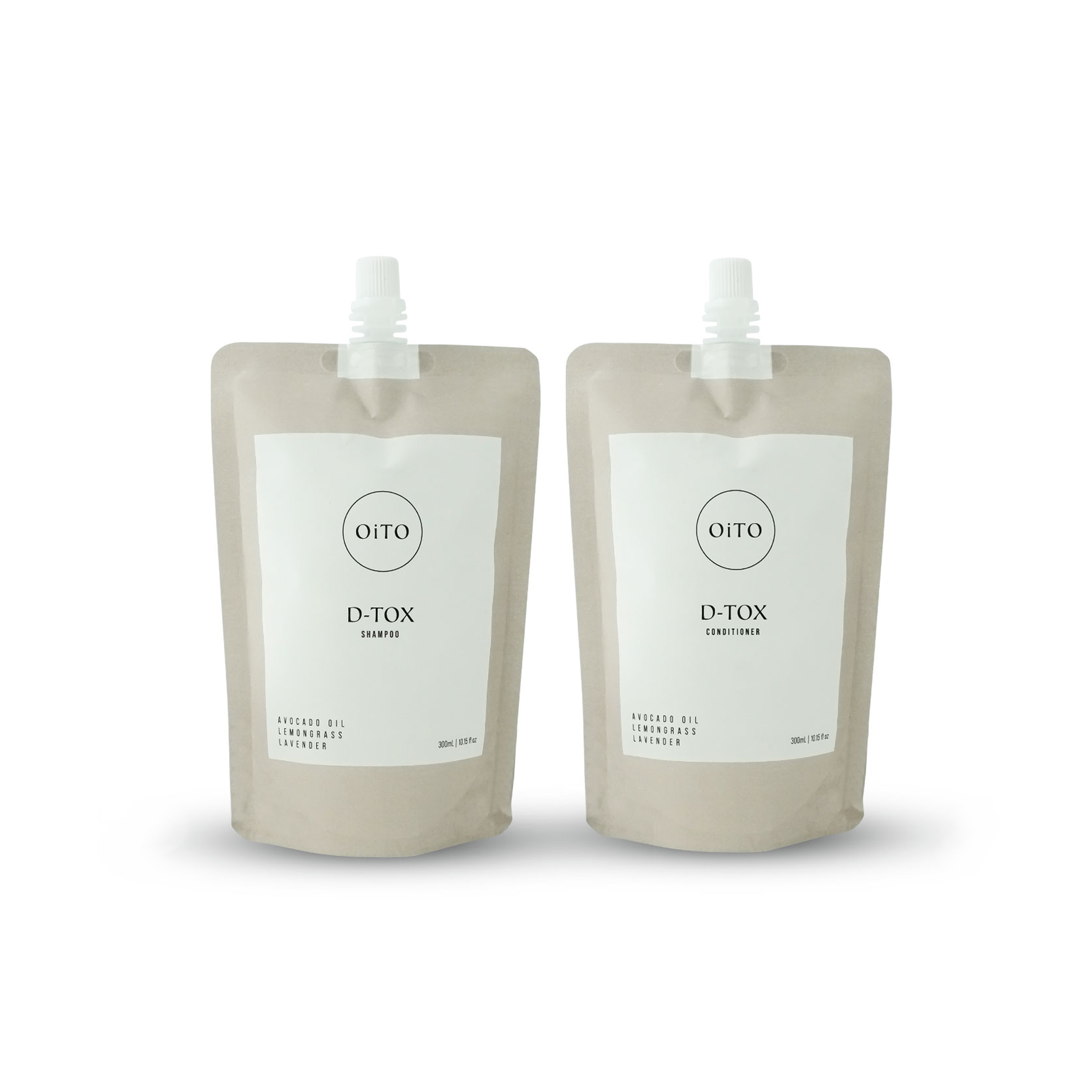 D-TOX COLLECTION REFILL SHAMPOO & CONDITIONER SET