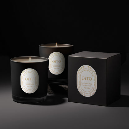 SAŌ PAULO NIGHTS CANDLE NATURAL SOY/COCONUT BLEND - WHITE - 400GRAMS