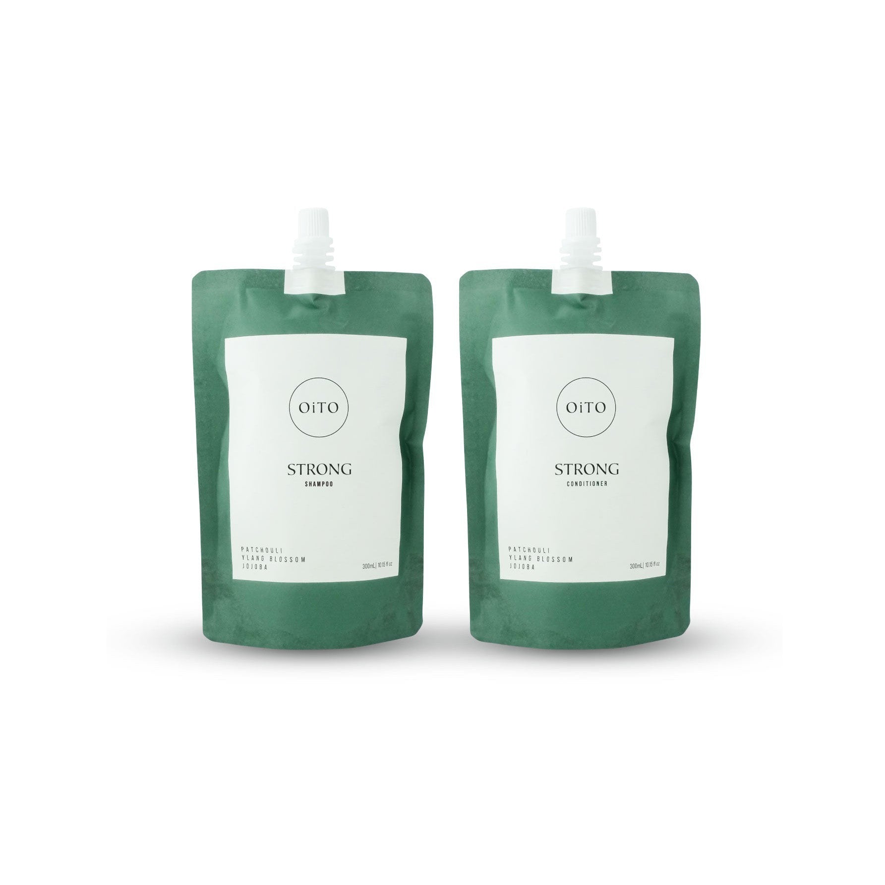 STRONG COLLECTION REFILL SHAMPOO & CONDITIONER SET